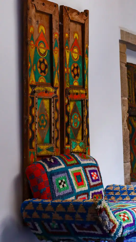 Interior of Salut Moroc in Essaouira