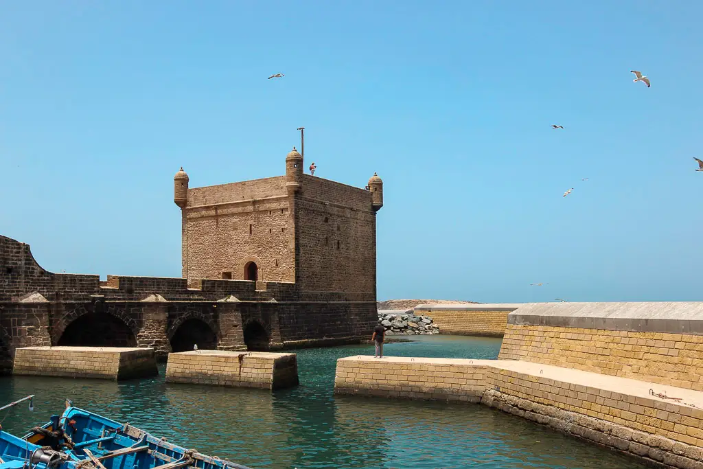 Port of Essaouira Sqala Port of Essaouira - Enjoying the beautiful weather in the city
