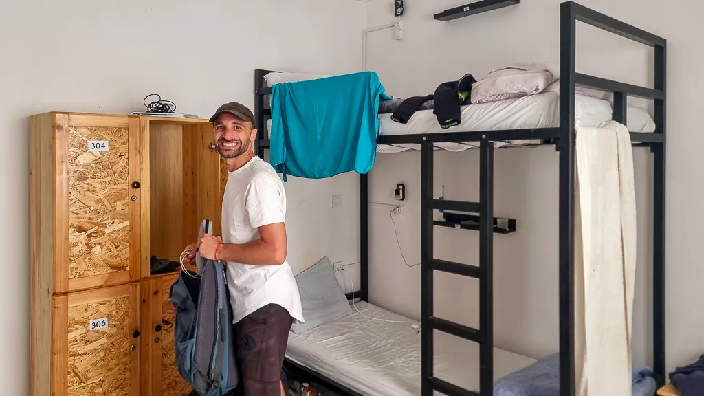 The hostel bunk bed at Welkam Inn Co-living Essaouira 