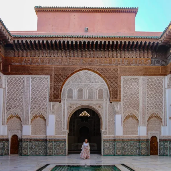 The stunning details of Marrakech Madrasa