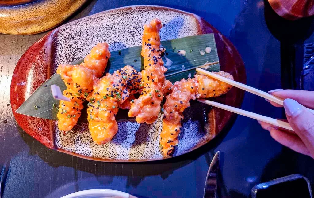 Delicious dinner at Buddha Bar Agadir
