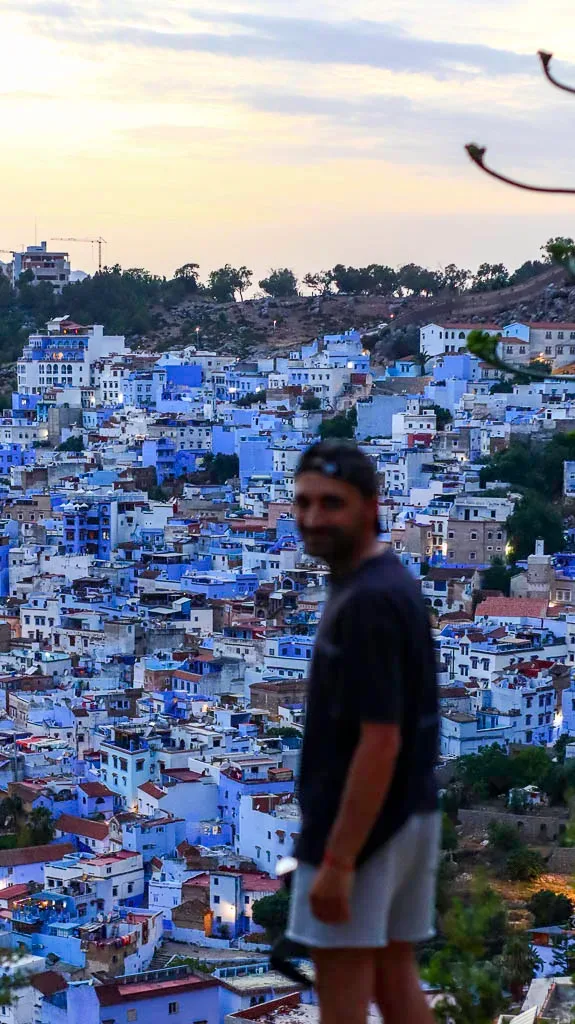 The view from the Spanish Mosque in Chefchaouen