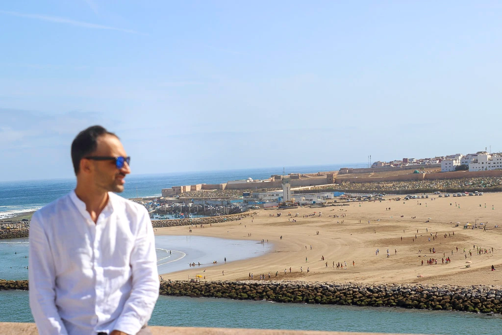 The view of the beaches in Rabat, the capital of Morocco and most underrated city