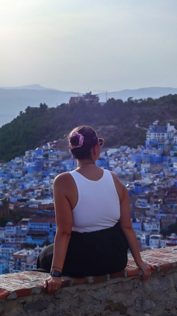 The view from the Spanish Mosque in Chefchouen