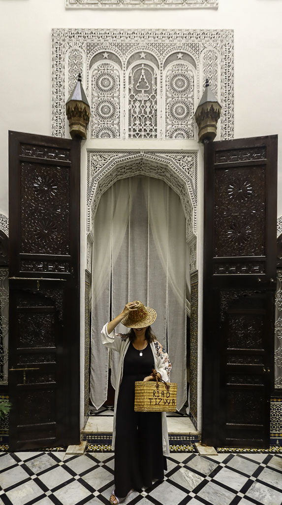 The lush details of our Riad in Fes - Best riad in Fes Morocco