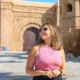 Ale enjoying the stunning view of Rabat Kasbah