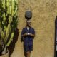 Best photo from North Africa a riad in Marrakech Morocco with cactus tree and sand background - Toti from Passport and Stamps