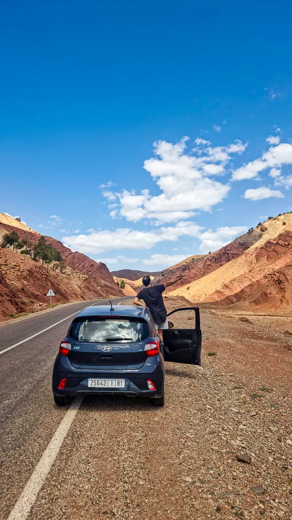 Morocco Landscape on a road trip is just dreamy