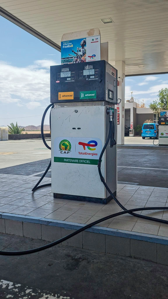 Cost of fuel in Morocco