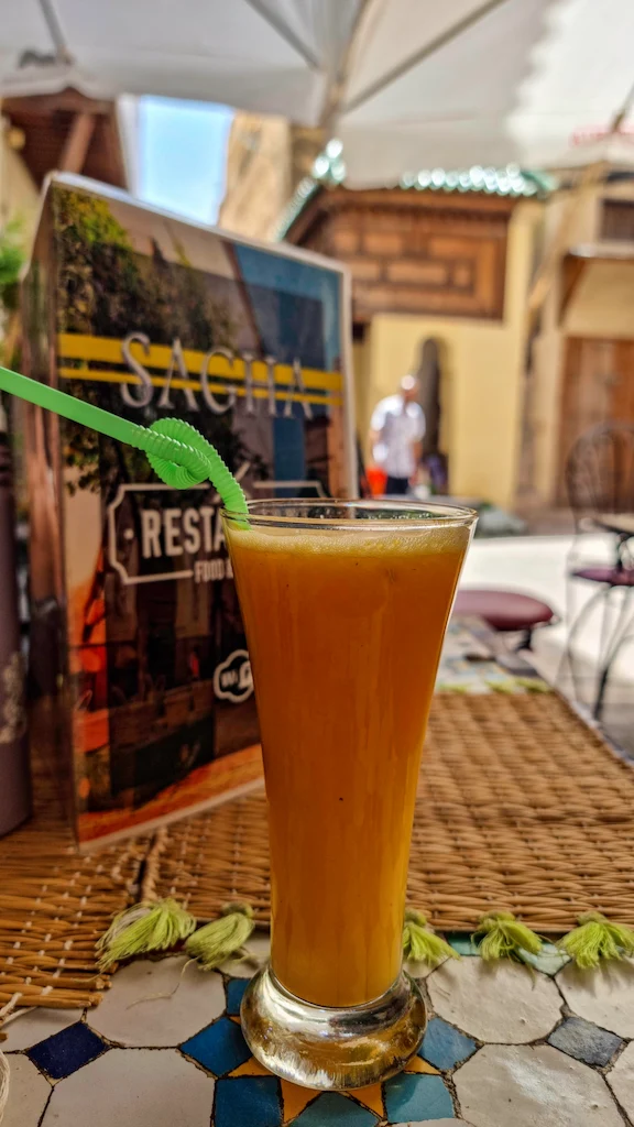 Even small coffee places that follow the Moroccan way to drink tea offers incredible backdrop for photos, making every corner of Fes instagrammable.