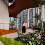 CapitaSpring free rooftop in Singapore level 20 | Passport and Stamps