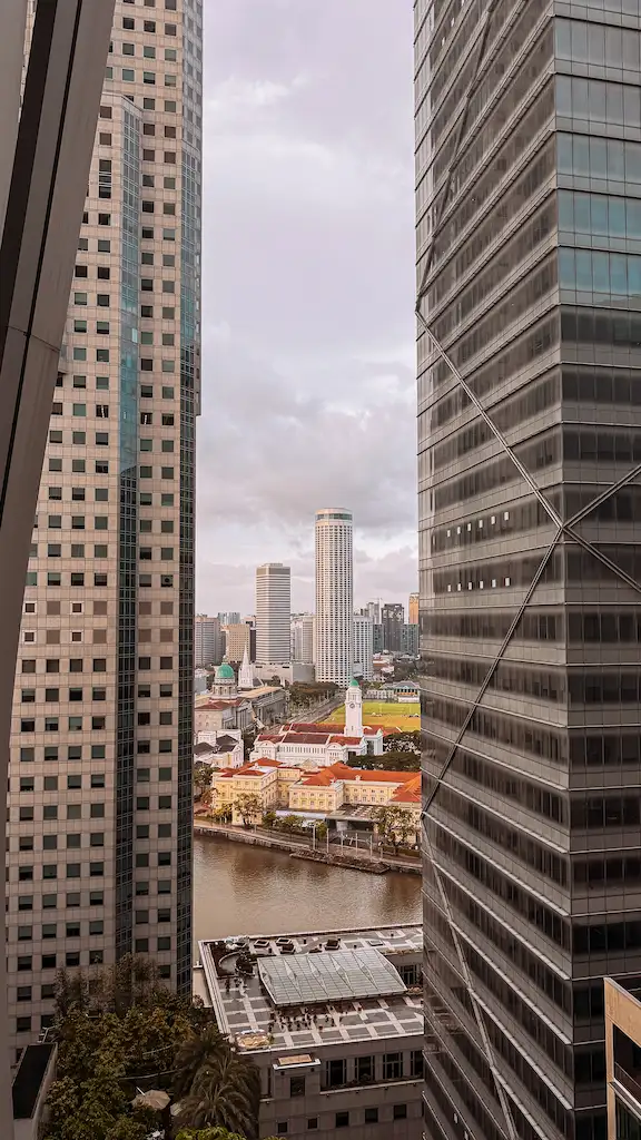 Building view from level 21 from 1 Arden Capita Spring