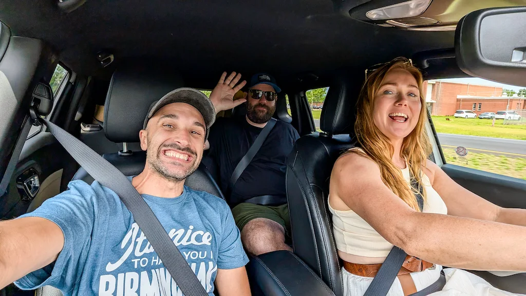 Driving to New Orleans from Lafayette - Road trip with the Hot Saucerors Team