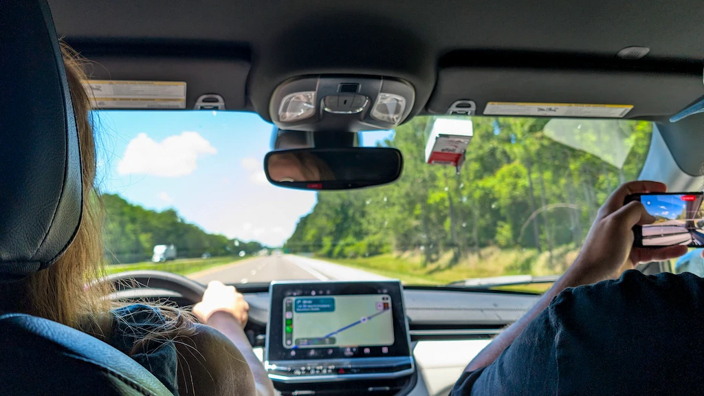 Driving from Montgomery to Mobile Alabama