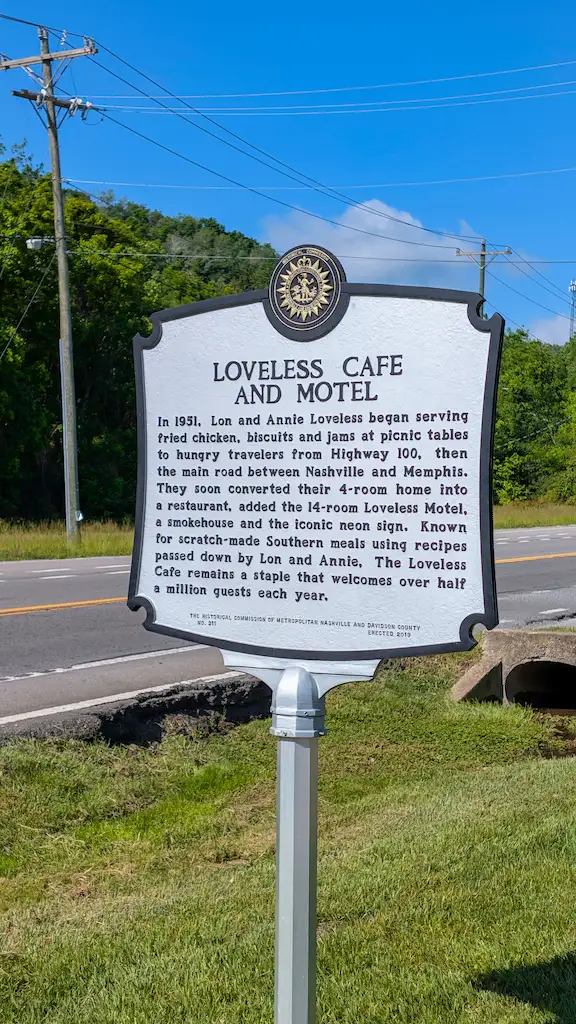 Loveless cafe history - Deep south road trip itinerary 