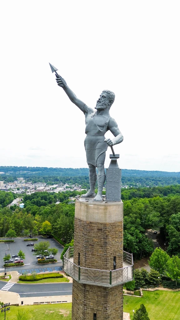 Vulcan Park in Birmingham 