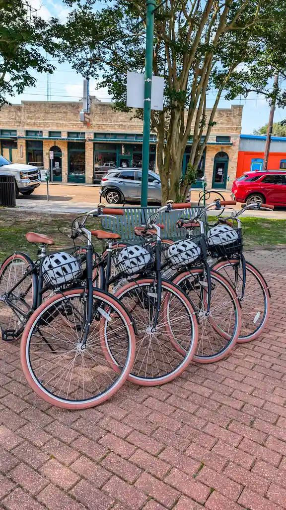 Getting read for our bike tour in Lafayette Louisiana - Ending our Deep South Road trip itinerary in Louisiana
