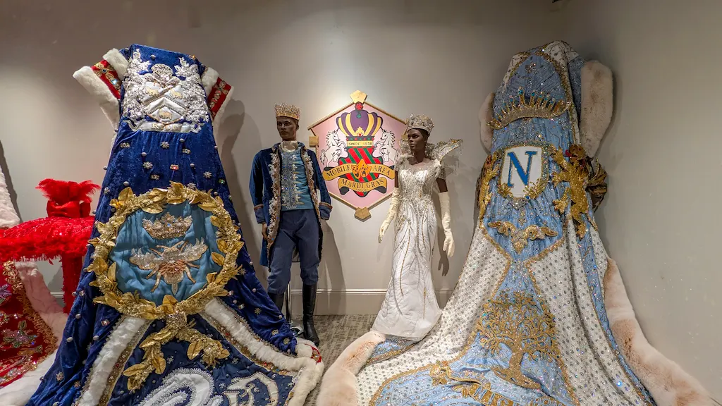 Stunning costumes for Mardi Gras Mobile Alabama