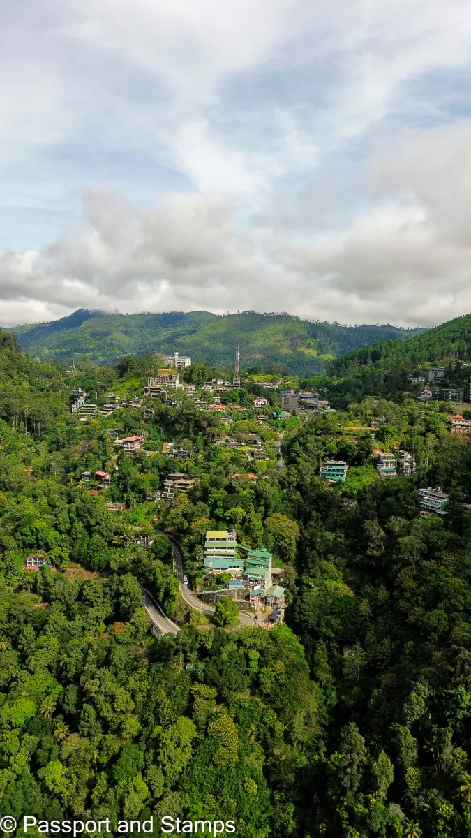 Ekho Boutique hotel Ella seen from our drone 1 | Passport and Stamps